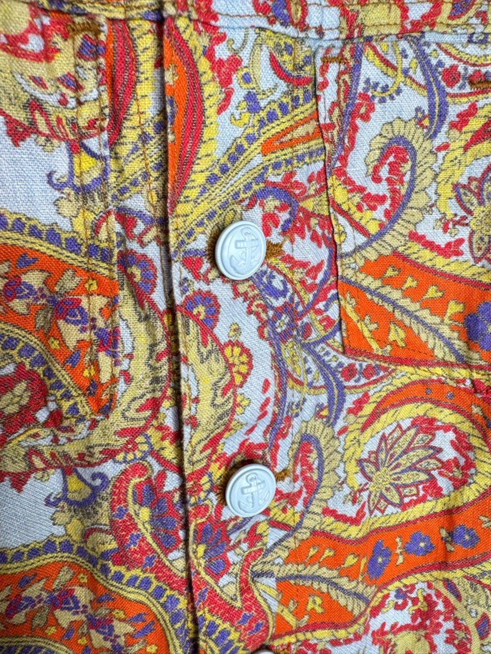 L’Agence Linen Paisley Jacket Size L NWT Multicolor Cropped Blazer Resort Boho - Picture 3 of 8